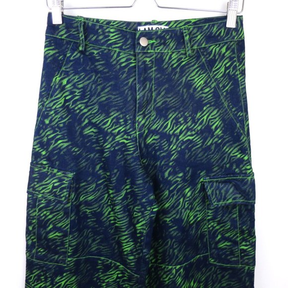 I.AM.GIA Sinead Printed Cargo Pants S - Picture 3 of 10